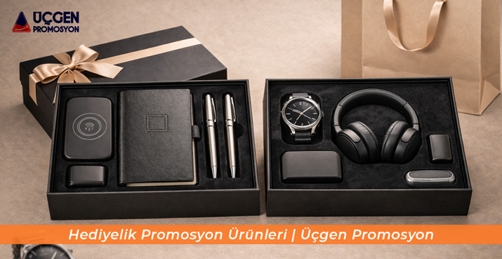 Hediyelik promosyon ürünleri &ndash; Kutulu VIP set ve şık kurumsal hediye sunumu