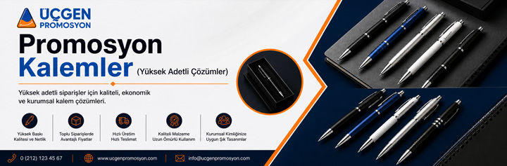 Promosyon Kalemler Yüksek Adetli Çözümler