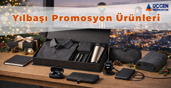 Yılbaşı promosyon ürünleri &ndash; VIP set, tekstil ürünleri ve termos ile premium kurumsal hediye konsepti