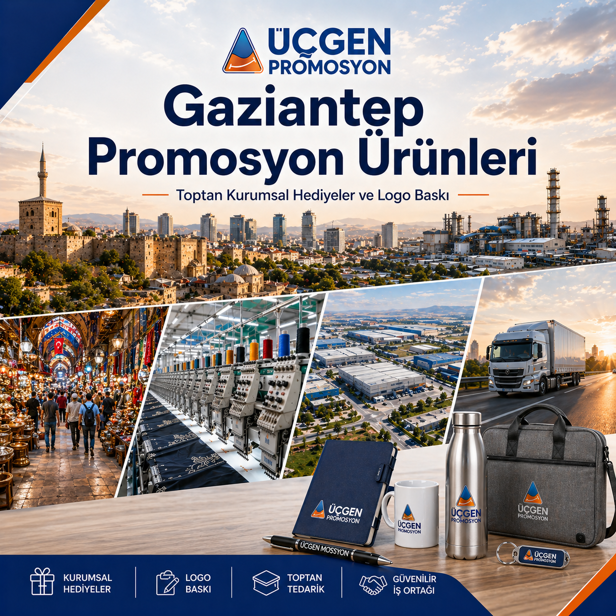 Gaziantep Promosyon Ürünleri Toptan Kurumsal Hediyeler ve Logo Baskı
