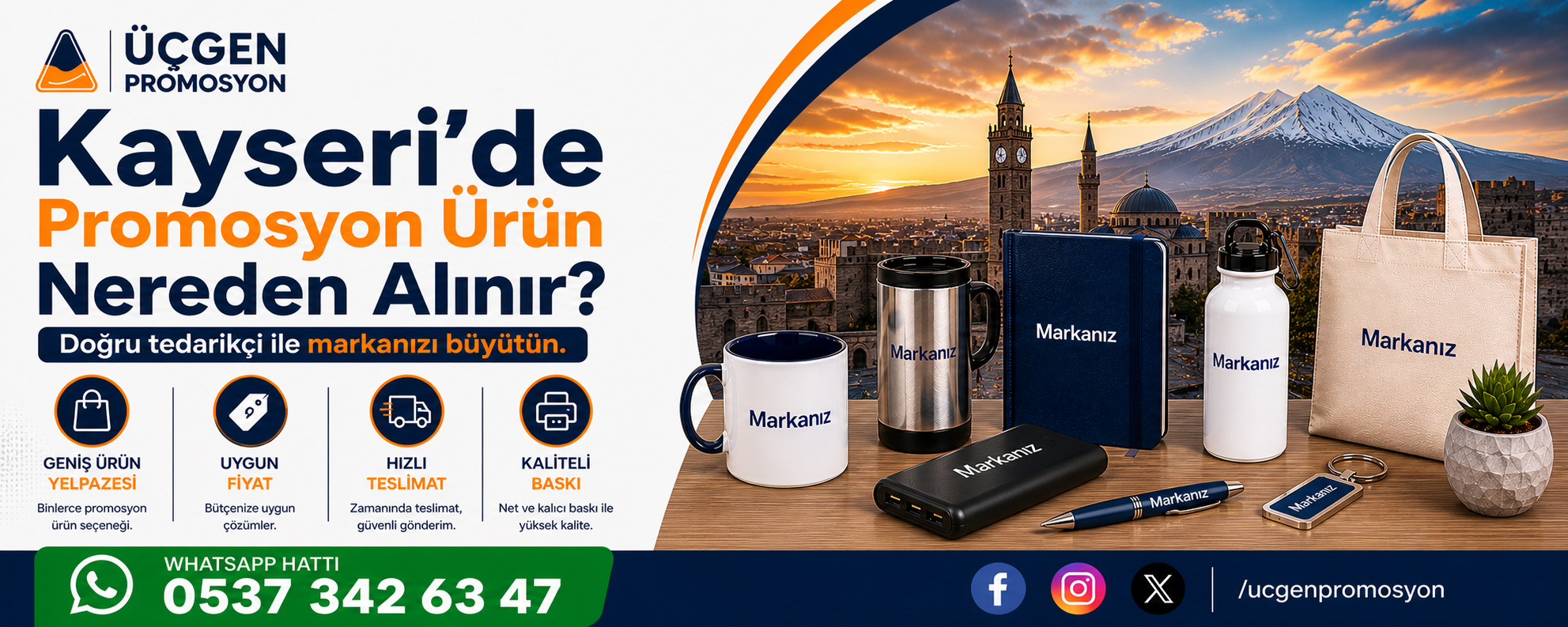 Kayseri’de Promosyon Ürün Nereden Alınır