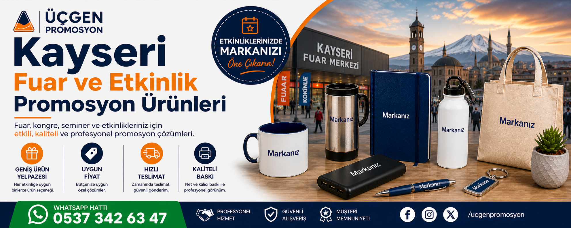 Kayseri Fuar ve Etkinlik Promosyon Ürünleri
