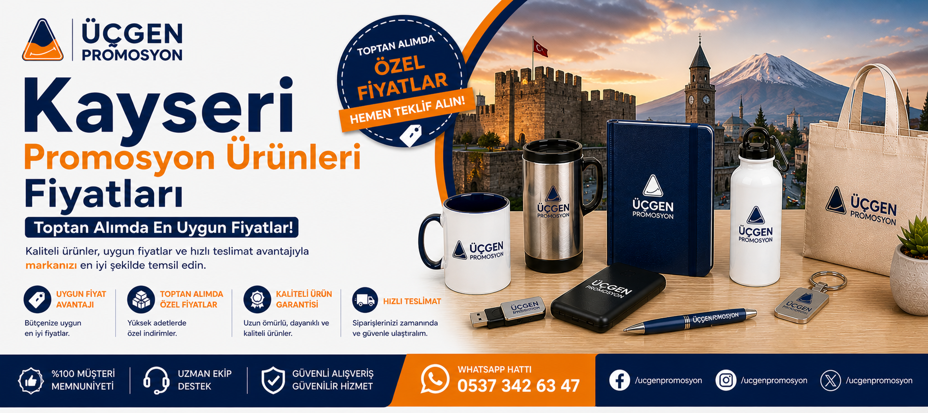 Kayseri Promosyon Ürünleri Fiyatları