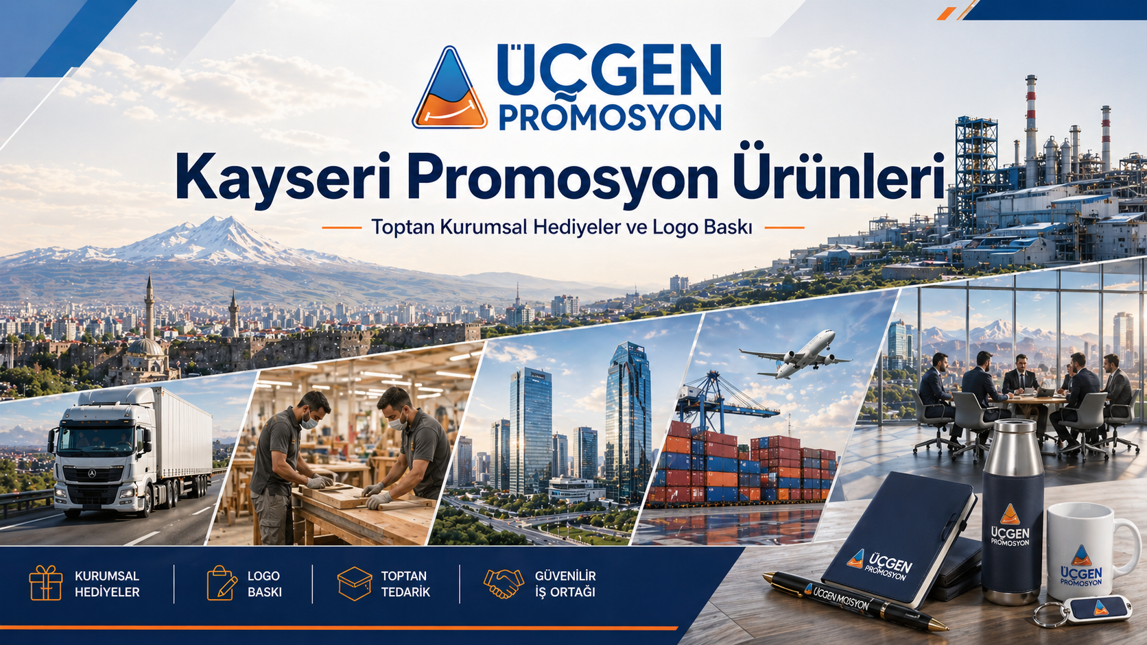 Kayseri Promosyon Ürünleri Toptan Kurumsal Hediyeler ve Logo Baskı