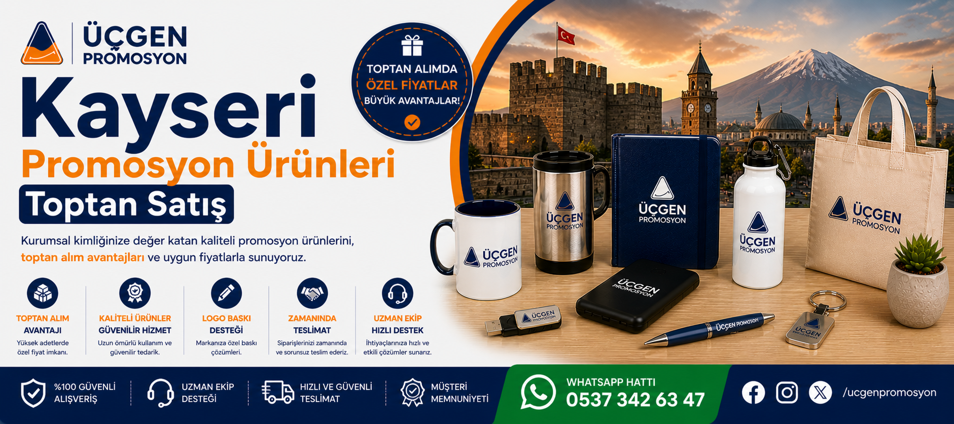 Kayseri Promosyon Ürünleri Toptan Satış
