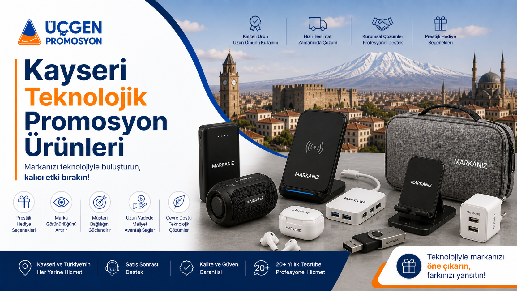 Kayseri Teknolojik Promosyon Ürünleri