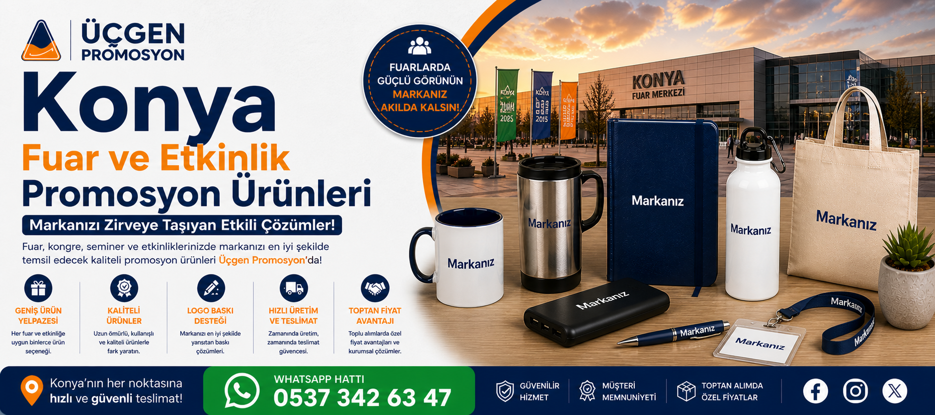 Konya Fuar ve Etkinlik Promosyon Ürünleri