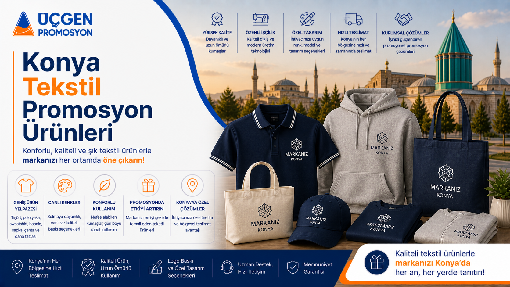 Konya Tekstil Promosyon Ürünleri