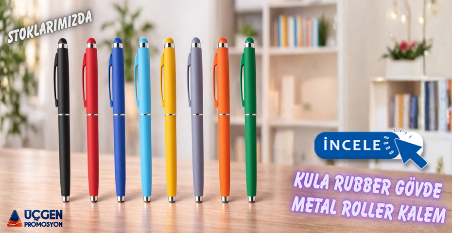 Ankara Promosyon KULA METAL ROLLER KALEM