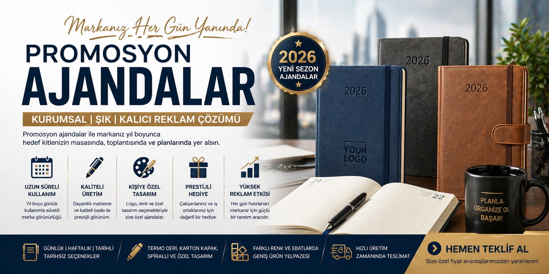 Ankara Promosyon Promosyon Ajanda ve Defterler
