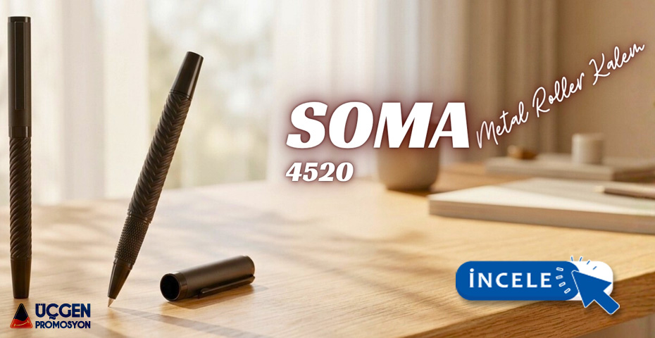 Ankara Promosyon SOMA METAL ROLLER KALEM