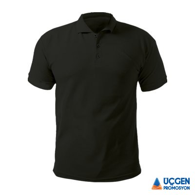 Ankara AÇELYA SİYAH M POLO YAKA TİŞÖRT