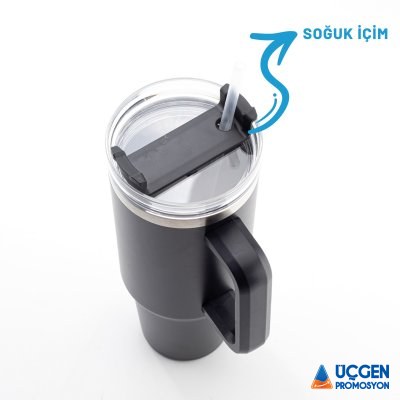 794601 ADRASAN SİYAH 1200 ML TERMOS - 4