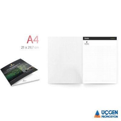 ALA-53 KAPAK GEÇMELİ YANA AÇILIR A4 BLOKNOT