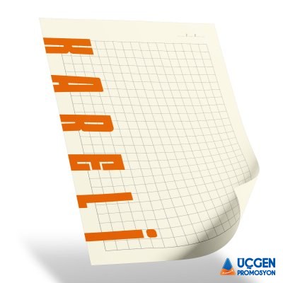 306804 ALTINDAĞ KIRMIZI KARELİ SPİRALLİ TARİHSİZ DEFTER (17X24 CM) - 2