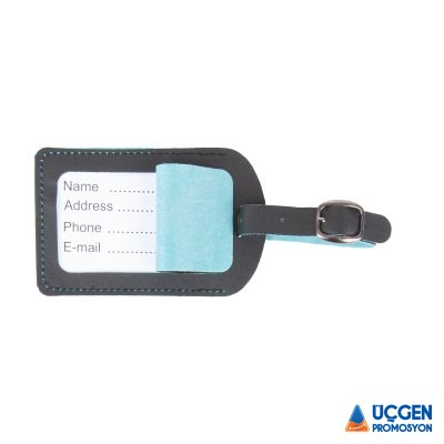 Ankara BAGAJ ETİKETİ TURKUAZ DERİ