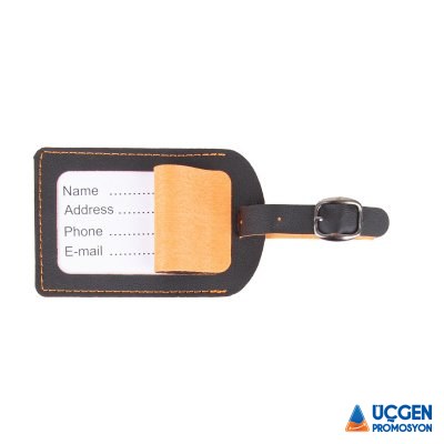 Ankara BAGAJ ETİKETİ TURUNCU DERİ