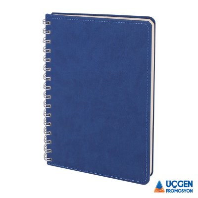 Ankara BATIKENT LACİVERT SPİRALLİ TARİHSİZ DEFTER (15X21 CM)
