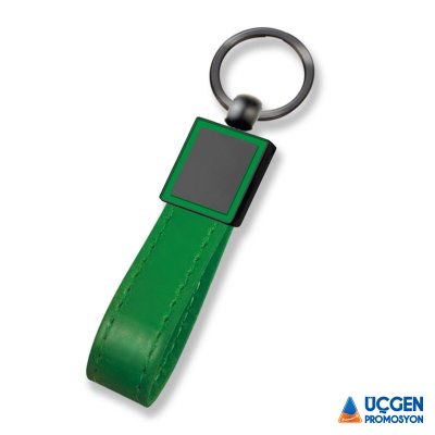 Ankara BEYSEKİ YEŞİL METAL - DERİ ANAHTARLIK