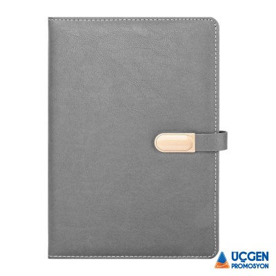 Ankara BEYTEPE GRİ TARİHSİZ DEFTER (15X21CM)