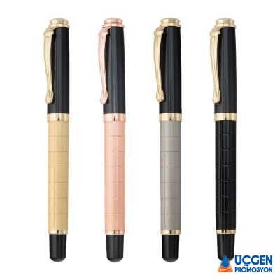 BURHANİYE ALTIN TEKLİ KALEM SETİ - Kodgrup