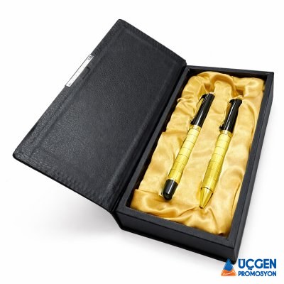 Ankara ÇAYGÖREN ALTIN İKİLİ KALEM SETİ