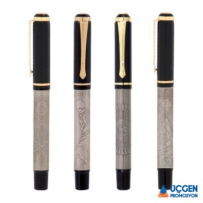 DULKADİROĞLU OSMANLI KABARTMALI TEKLİ KALEM SETİ - Kodgrup