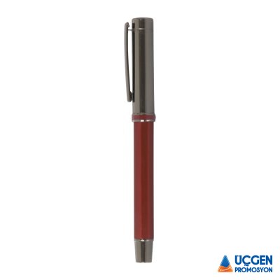458204 ERDEK KIRMIZI TEKLİ KALEM SETİ - 2