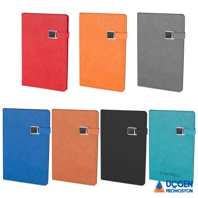 ESENBOĞA KIRMIZI TARİHSİZ DEFTER (13X21 CM) - Kodgrup