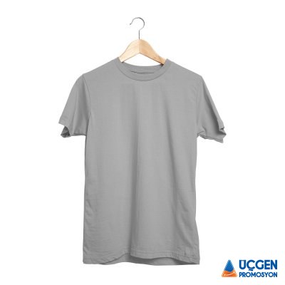 Ankara GARDENYA GRİ XL SIFIR YAKA TİŞÖRT