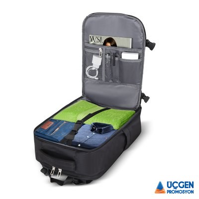 404601 GEZGİN SİYAH LAPTOP BÖLMELİ SIRT ÇANTASI - 3