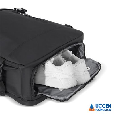 404601 GEZGİN SİYAH LAPTOP BÖLMELİ SIRT ÇANTASI - 5