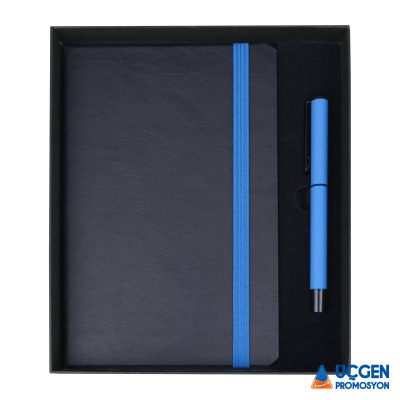 Ankara GÜLPINAR LACİVERT HEDİYELİK SET