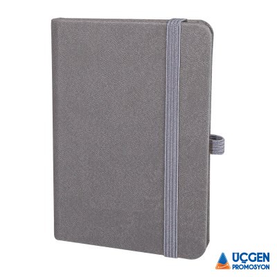 Ankara İNCEK GRİ TARİHSİZ DEFTER (9X14 CM)