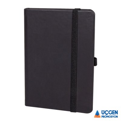 Ankara İNCEK SİYAH TARİHSİZ DEFTER (9X14 CM)