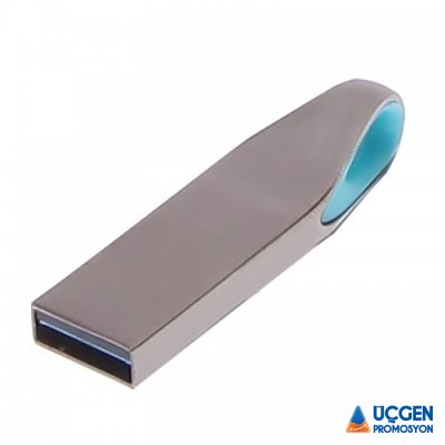 Ankara İNKA TURKUAZ METAL USB BELLEK (32 GB)