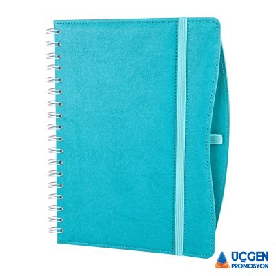 Ankara İVEDİK TURKUAZ SPİRALLİ TARİHLİ AJANDA (17X24 CM)