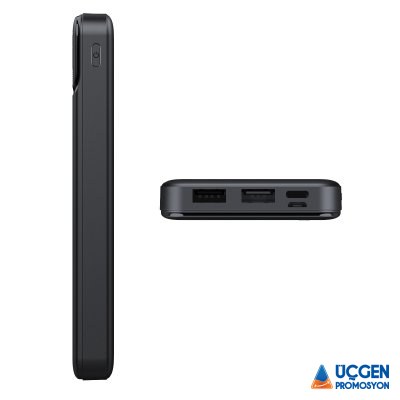 683101 KAMAN 10.000 MAH SİYAH POWERBANK - 2