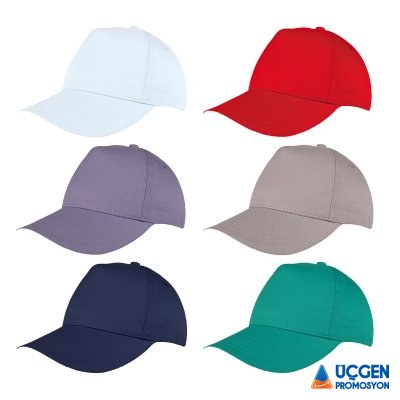 KARDELEN GRİ COTTON KUMAŞ ŞAPKA - Kodgrup