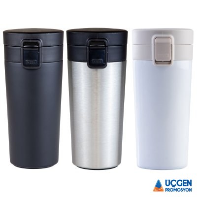 KARİNE GÜMÜŞ 380 ML SÜZGEÇLİ TERMOS - Kodgrup