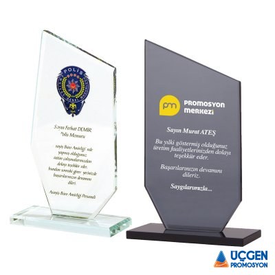 Ankara KAŞGAR KRİSTAL PLAKET