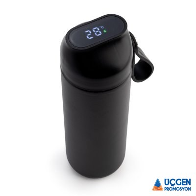 793201 KEBAN SİYAH 600 ML DERECELİ TERMOS - 4