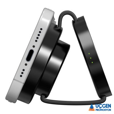 267201 KERVAN SİYAH 3 LÜ WIRELESS ŞARJ STANDI - 2