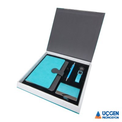 Ankara KİRAZ TURKUAZ HEDİYELİK SET