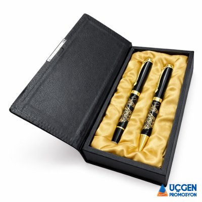 Ankara KOFÇAZ MEVLANA KABARTMALI İKİLİ KALEM SETİ