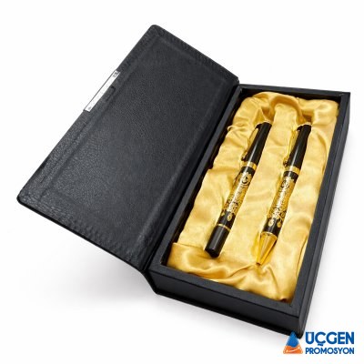 Ankara KOFÇAZ OSMANLI KABARTMALI İKİLİ KALEM SETİ