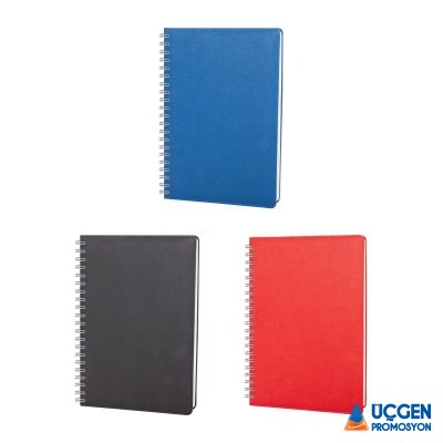 KOLEJ SİYAH SPİRALLİ HAFTALIK PLANLAYICI (20x28 CM) - Kodgrup