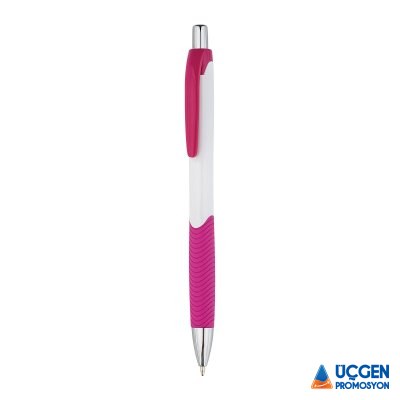 KONYAALTI PEMBE PLASTİK TÜKENMEZ KALEM