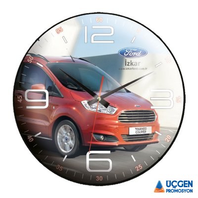 518701 KRİYOS207 PLASTİK KASA DUVAR SAATİ (350 MM) - 5