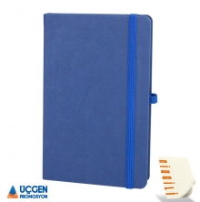 Lacivert DIŞKAPI Tarihsiz Defter Logo Baskılı Promosyon Defter